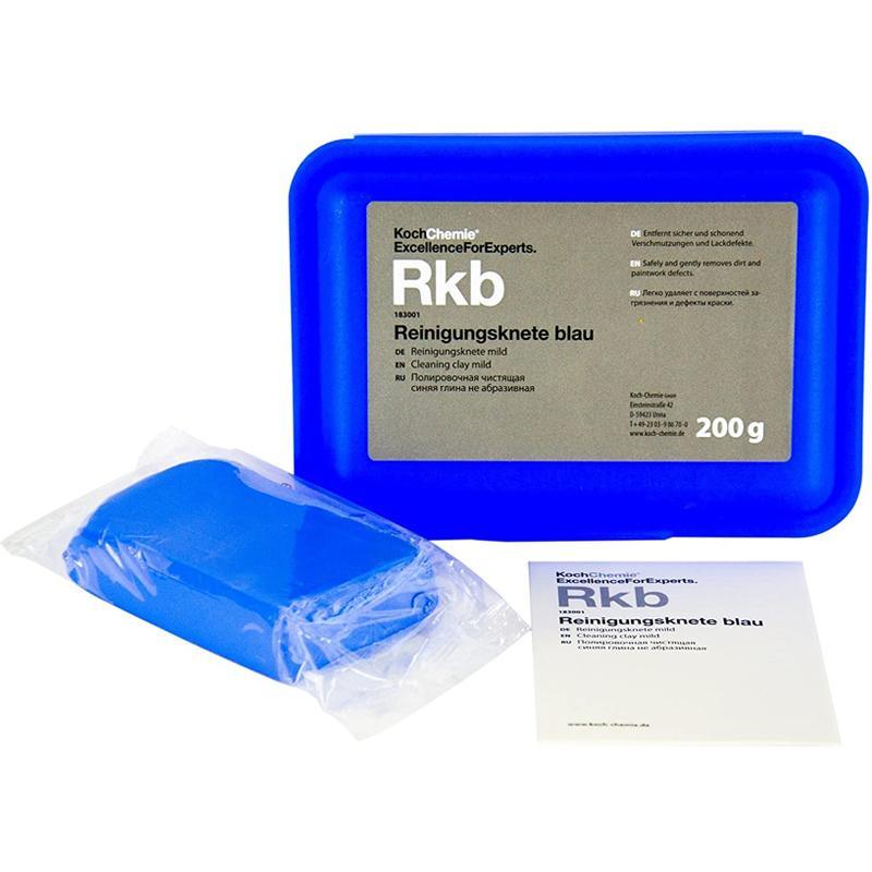 KOCH CHEMIE Reinigungsknete Blau Clay Bar (Blue/Mild) 200G