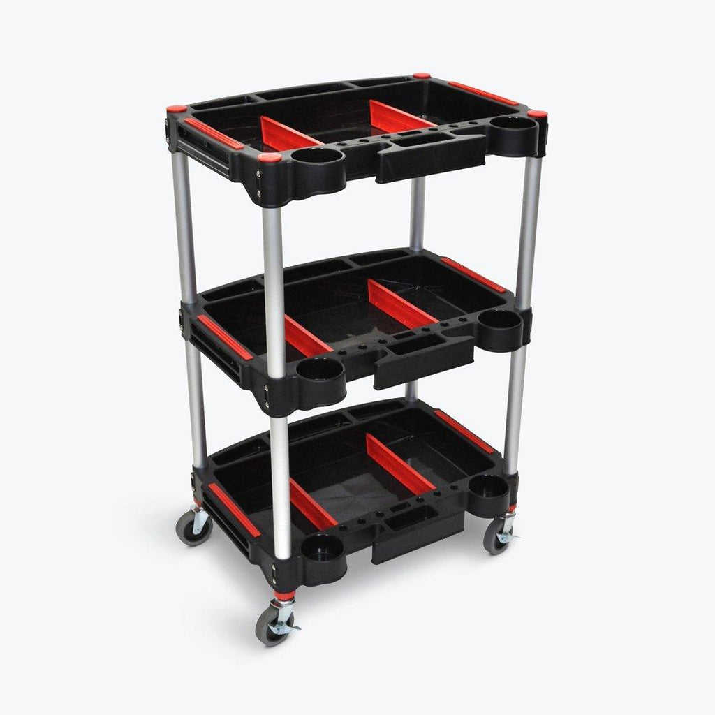 LUXOR MC-3 Mechanic's Three-Shelf Cart