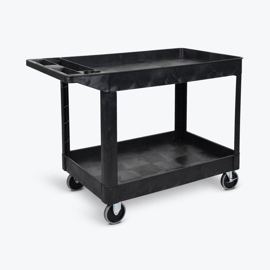 LUXOR XLC11-B Extra Large Two Tub Cart