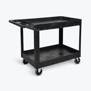 LUXOR XLC11-B Extra Large Two Tub Cart