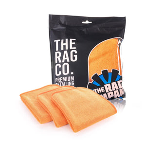 THE RAG COMPANY Premium FTW Glass Towel – Streak-Free Clarity Meets Ultra-Soft Performance 16"x16"