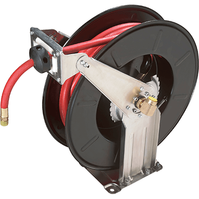 RANGER RH-50PL - 50 Foot Air Hose Reel With Hose