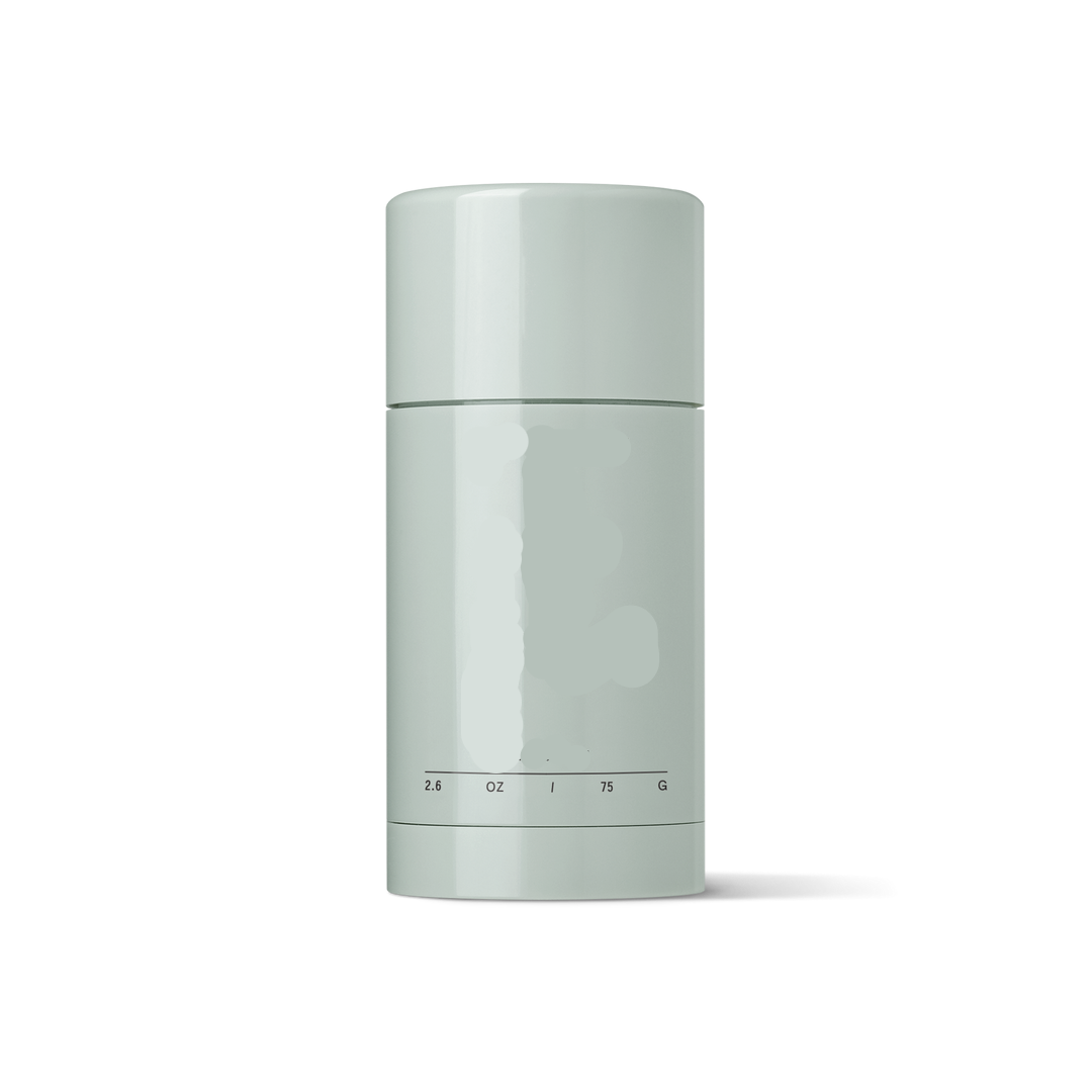 Deodorant stick by Salt & Stone on a white background