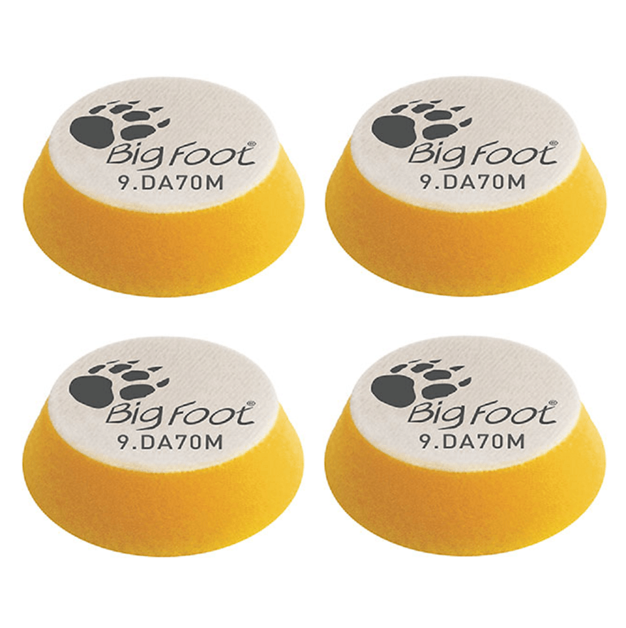 RUPES DA Fine High Performance Polishing Pad (Yellow) 1.25" & 2" (Packs)