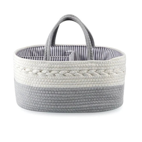 New PandaEar Baby Diaper Caddy Organizer for Boys Girls Portable Basket, Travel