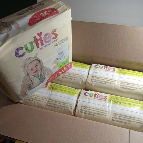 First Quality Products Inc CR3001 Premium Jumbo Diapers, Size 3, 5 packs of 36