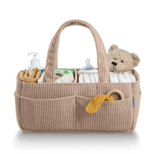 Baby Diaper Caddy Organizer for Changing Table – Stylish Nursery Storage Bask...
