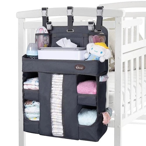 Best HHZ XL Hanging Diaper Caddy Organizer Sturdy and Durable Baby Stacker for