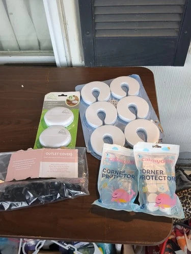 Baby/Toddler Safety Products. 25 Outlet 12 Corner Protectors 6 Pinch Guards