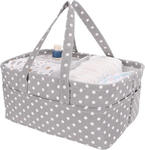 Baby Diaper Caddy Organizer Large Nursery Storage Basket Tote for Newborns