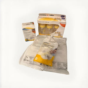 Lot Of medala Products Breastfeeding  Shield, Bottles, Bags And Pads