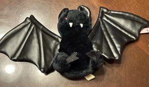 Vintage 1989 Advanced Technology Products Cuddly Critters 14” Plush Black Bat
