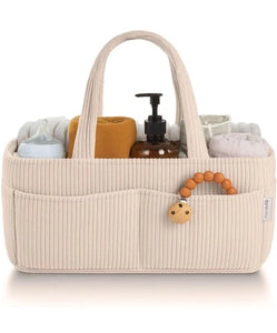Baby Diaper Caddy Organizer for Changing Table – Stylish Nursery Storage Bask...