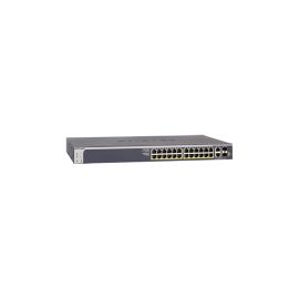 S3300-28X - Netgear S3300 Series 24-Ports 10/100/1000BASE-T Ethernet Layer 3 Rack-mountable Managed Smart Switch with 2-Ports SFP+