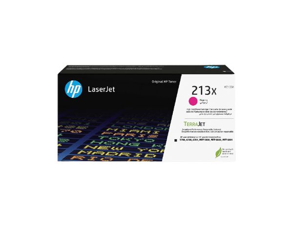 W2133X - HP 213X High-Yield 6000 Pages Magenta Toner Cartridge for LaserJet Enterprise 5700dn 5800f and 6701dn
