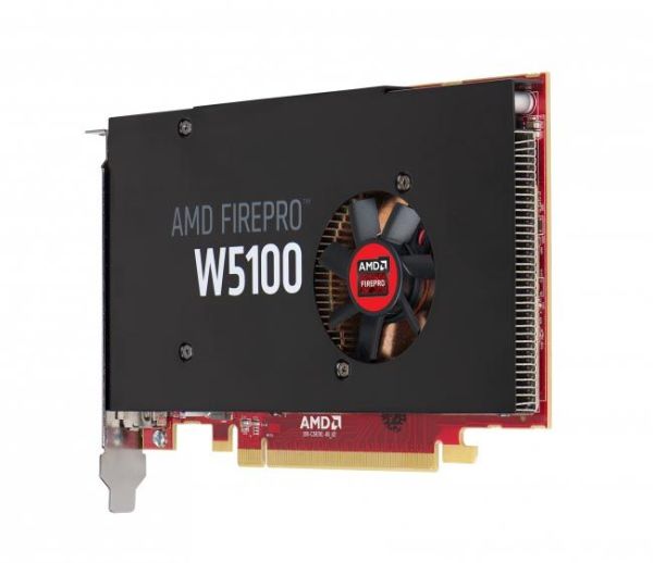 0W2C47 - Dell AMD FirePro W5100 4GB GDDR5 128-Bit PCI-Express 3.0 x16 4x DisplayPort Graphics Card